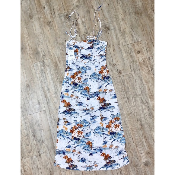 Free People Flamingo Print Maxi Dress - Picture 2 of 4